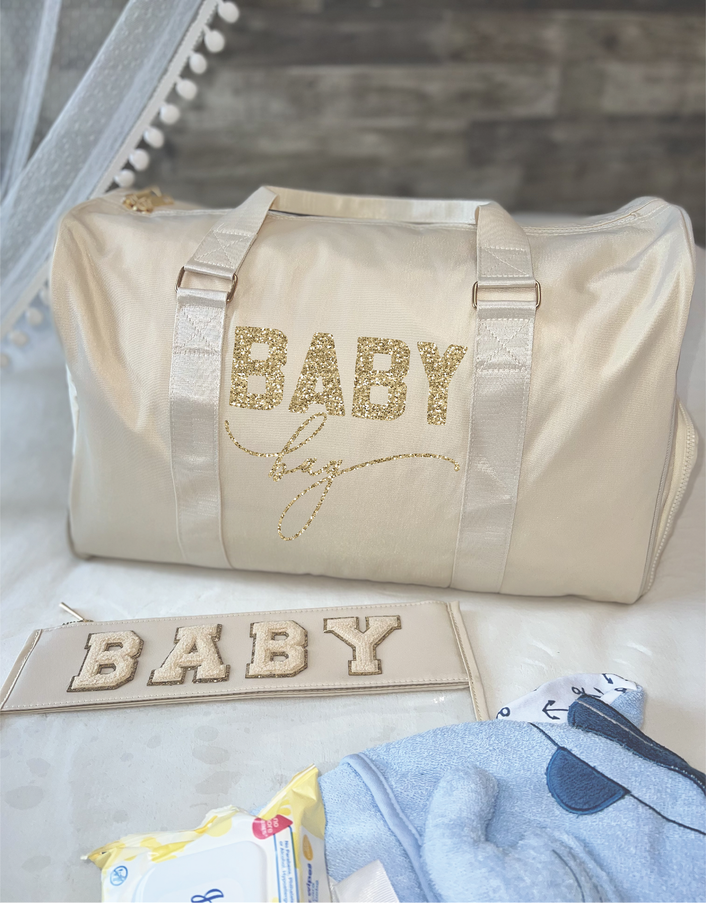 Personalised Bag / Duffle Bag / Baby Bag / Monogrammed 